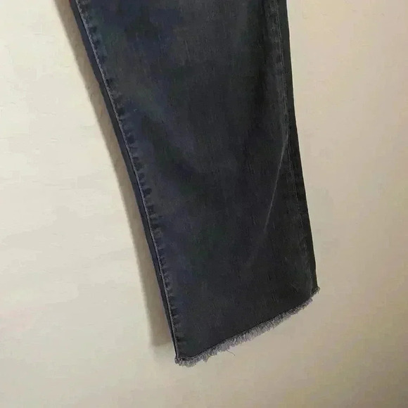 Free People High Rise Straight Frayed Crop Jean - Picture 6 of 13